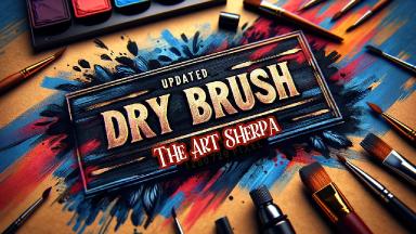 How to do  Dry Brushing: Acrylic Techniques Live Class