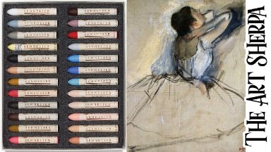Zoom 🌟🎨 Oil pastels for  the Degas Dancer step by step