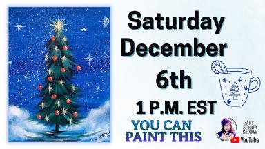  The Art Sherpa Show - Simple Christmas TREE