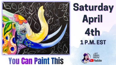 Bohemian Elephant | Easy Beginner Acrylic Step by Step