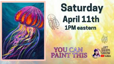 Jellyfish Easy | Easy Beginner Acrylic