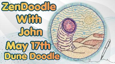 🌟🎨 Community Zen Doodling #9 with John