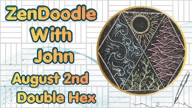 🌟🎨 Community Zen Doodling #17 with John
