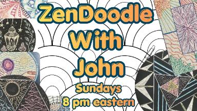 🌟🎨 Community Zen Doodling #19 with John