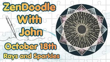 🌟🎨 Community Zen Doodling #25 with John