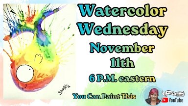 🐠Easy Rainbow Fish | Easy Beginner Watercolor🐟