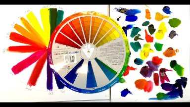 Color Wheel 2 #bigartquest How to tell if a color is warm or cool