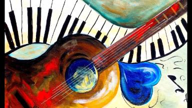 110 Easy Acrylic Painting Ideas for Beginners to try - Abstract art ideas |  HappyShappy