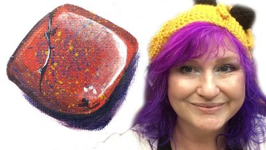 How to paint Rocks and Stones #bigartquest #29