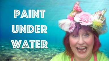 4 Steps to UNDER WATER Success in Acrylic #bigartquest #19