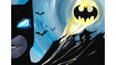 Batman Painting for Beginners The Art Sherpa