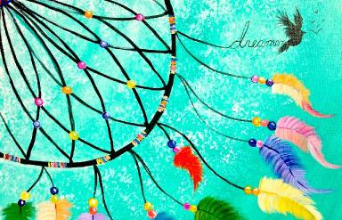 that artist woman: How to Make a Dreamcatcher