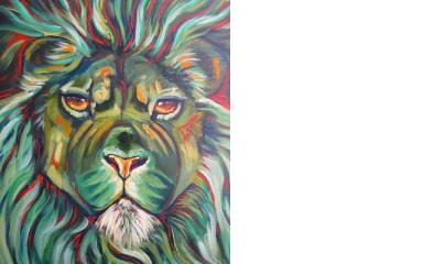 Lion | Acrylic painting wildlife tutorial | The Art Sherpa