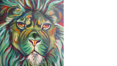 Lion | Acrylic painting wildlife tutorial | The Art Sherpa