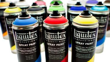 Liquitex Professional Spray Paint - Titanium White, 400 ml Can