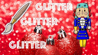 Live Holiday painting Idea | Glitter Nutcracker | Ginger Cook Live and The Art Sherpa