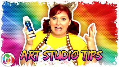 How to set up an art Studio.