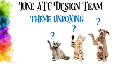 The Art Sherpa ATC Design team Hop  Theme Reveal July