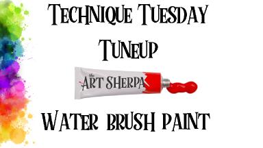 Beginner acrylic painting technique tune up Tuesday