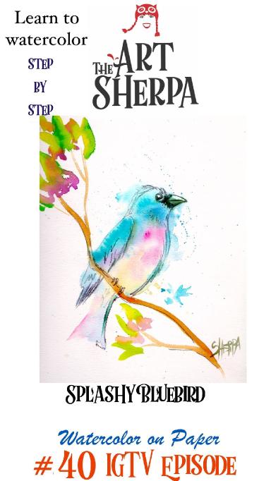 Watercolor Bird