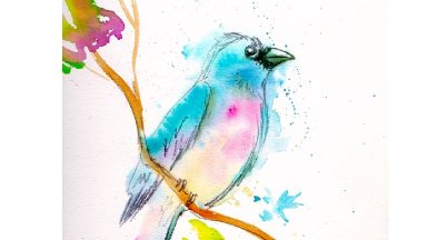 Watercolor Bird