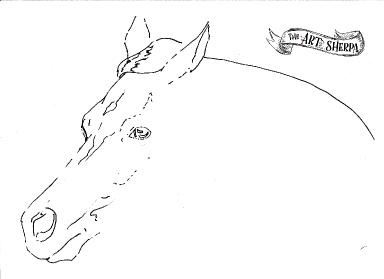 How I draw horses and you can too with The Art Sherpa